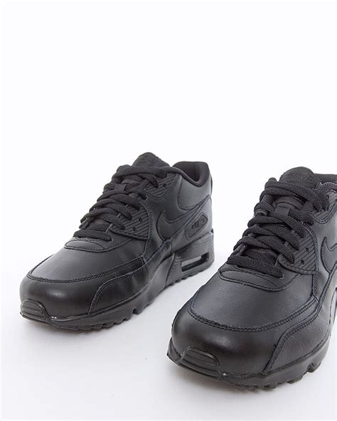 nike air max 90 leather sneakers 833412-001 maat 40 black|Nike Air Max 90 Black (GS) .